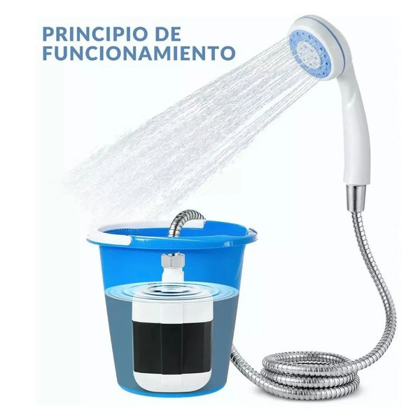 Ducha Portátil para Aventura