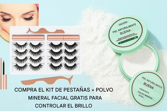 El Kit de Pestañas Más Vendido en México – ¡Solo Hoy con Regalo Sorpresa!